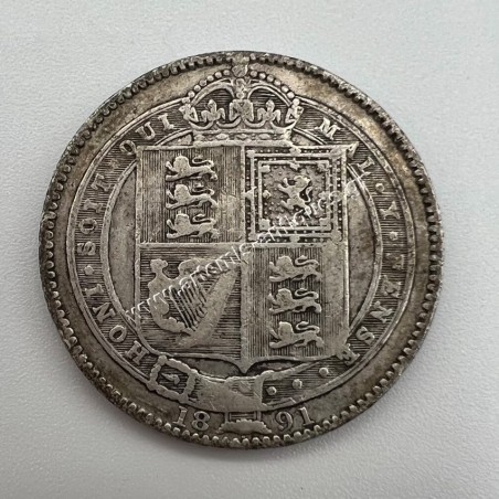 1 Shilling 1891 Victoria Ηνωμένο Βασίλειο