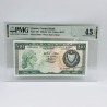 10 Pounds 1980-85 P-48b PMG Extremely Fine 45 EPQ Cyprus