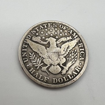 1/2 Dollar 1909 Barber Half Dollar 2