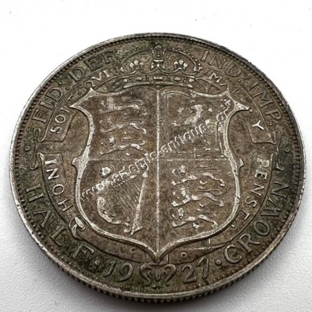 1/2 Crown 1927 George V United Kingdom