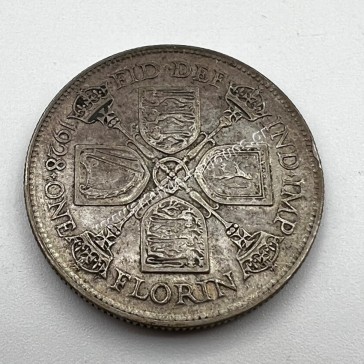 1 Florin 1928 George V Ηνωμένο Βασίλειο 2