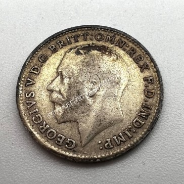 3 Pence 1917 George V United Kingdom