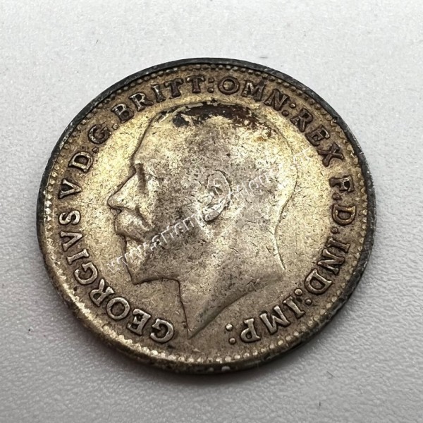 3 Pence 1917 George V Ηνωμένο Βασίλειο