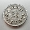 2 1/2 Girush/Piastres 1941 WW2 War Coinage Lebanon