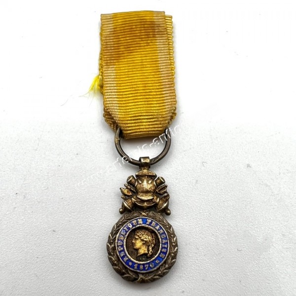 Military Merit and Discipline Miniature Medal 1870 France