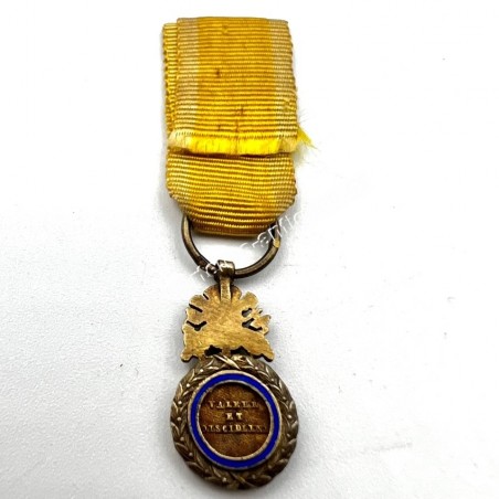 Military Merit and Discipline Miniature Medal 1870 France