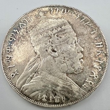 1 Birr 1889/1897 Menelik II Ethiopia