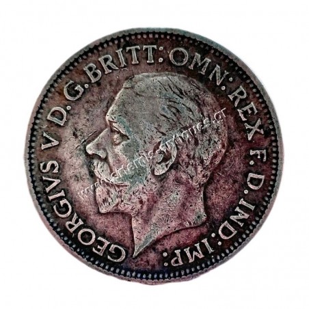 6 Pence 1933 George V Ηνωμένο Βασίλειο