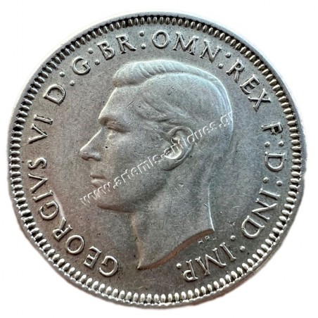 1 Shilling 1943 S George VI Αυστραλία