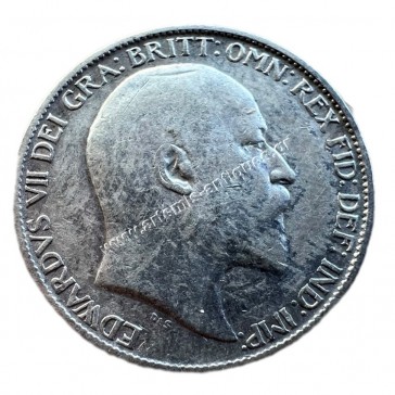 6 Pence 1910 Edward VII Ηνωμένο Βασίλειο