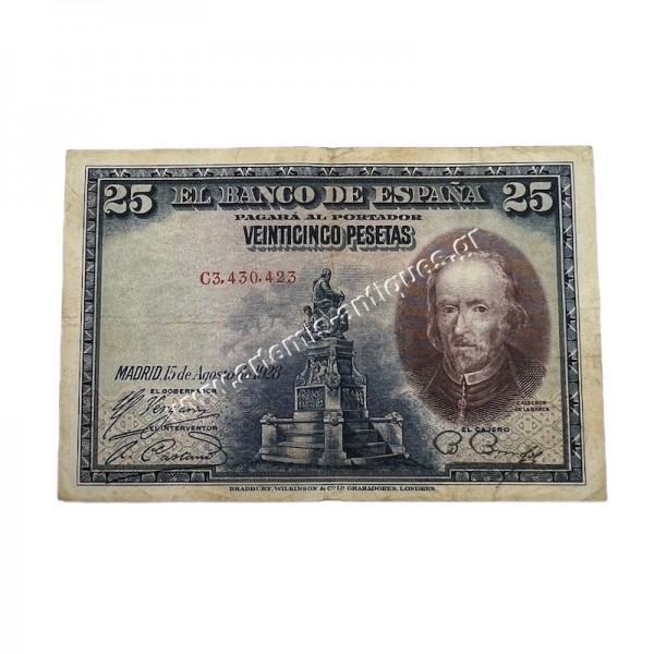 25 Pesetas 1928 Spain