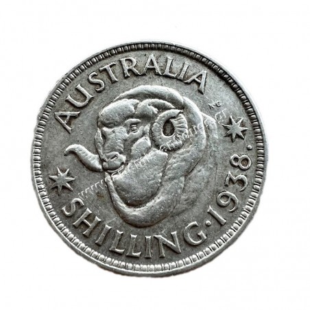 1 Shilling 1938 George VI Australia