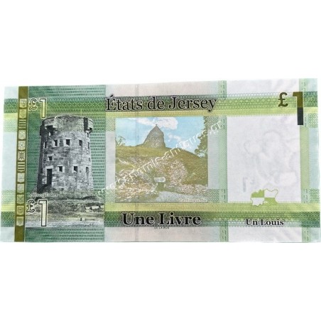 1 Pound 2010 Elizabeth II P-32a Jersey
