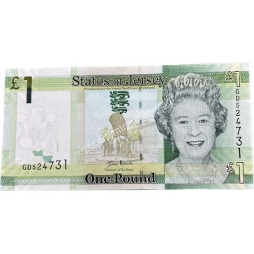 1 Pound 2010 Elizabeth II P-32a Jersey