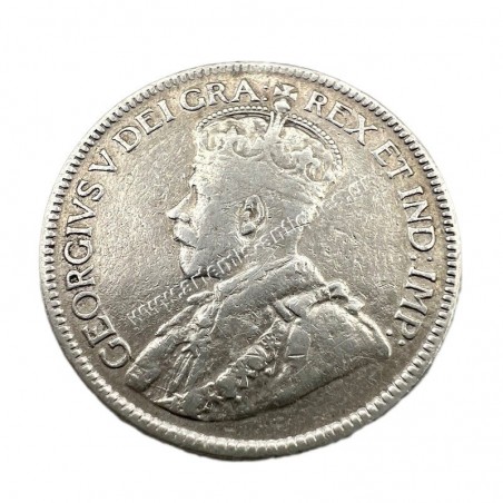 9 Piastres 1921 George V Κύπρος