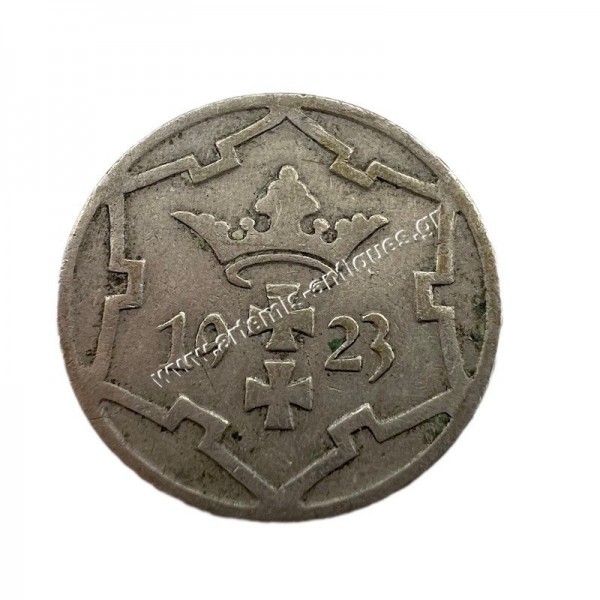 5 Pfennige 1923 Ελεύθερη Πόλη του Ντάντσιχ Πολωνία