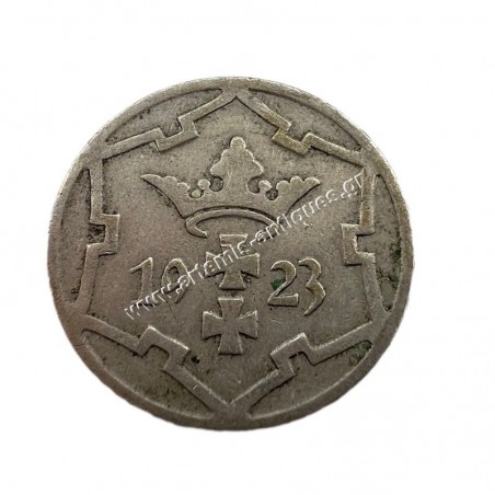 5 Pfennige 1923 Free City of Danzig Poland
