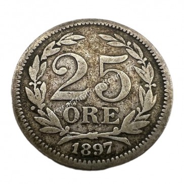20 Ore 1897 Oscar II Sweden 2