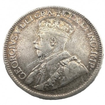 9 Piastres 1921 George V Κύπρος