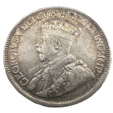 9 Piastres 1921 George V Κύπρος
