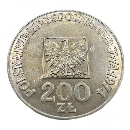 200 Zlotych 1974 Poland