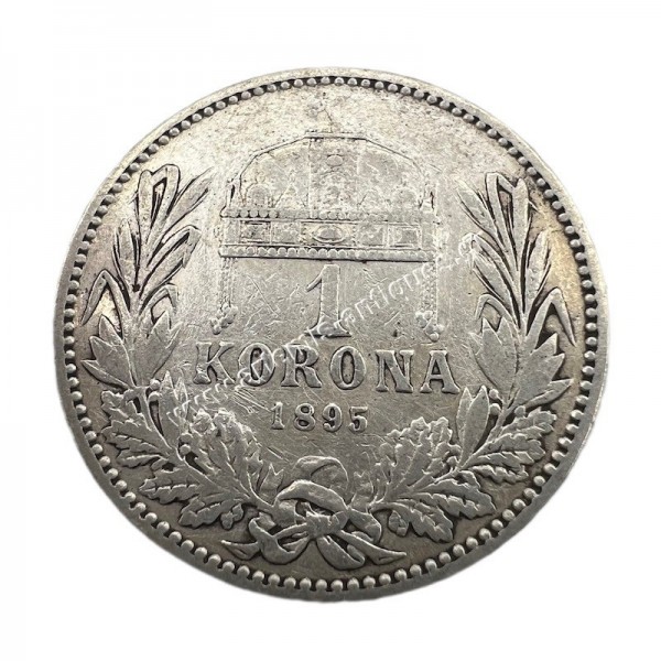 1 Korona 1895 Franz Joseph Hungary