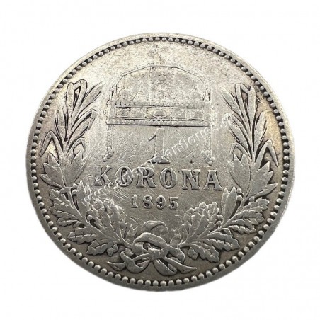 1 Korona 1895 Franz Joseph Hungary