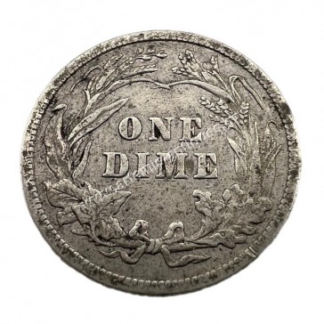 1 Dime 1907 Barber Dime 2