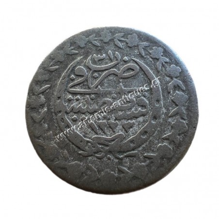 20 Para 1223-31/1838 Yirmilik Mahmud II Ottoman Empire