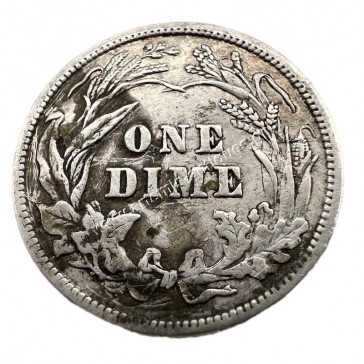 1 Dime 1900 Barber Dime 2