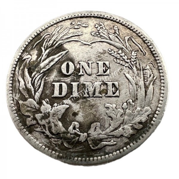 1 Dime 1900 Barber Dime