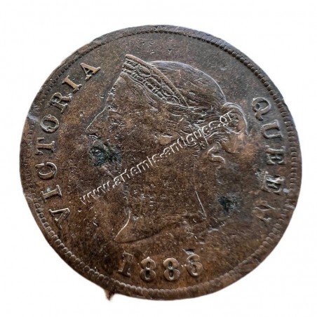 1/2 Piastre 1886 Victoria Κύπρος