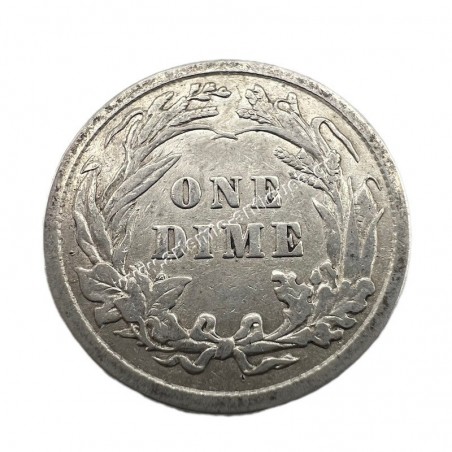 10 Cents 1916 Barber Dime