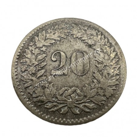 20 Rappen 1850 Switzerland