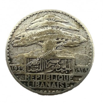 10 Girush/Piastres 1929 Lebanon