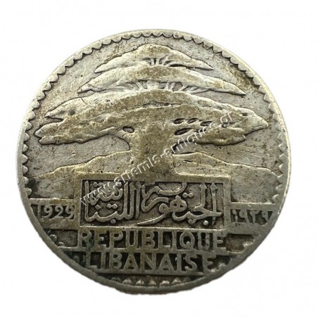 10 Girush/Piastres 1929 Λίβανος