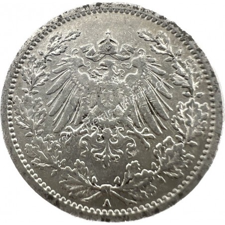 1/2 Mark 1907 A Wilhelm II Γερμανία
