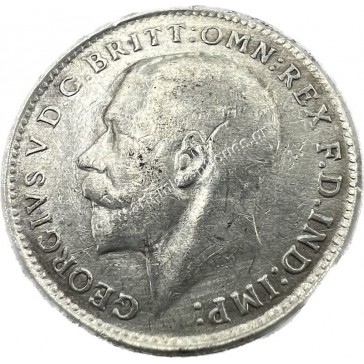 3 Pence 1919 George V Ηνωμένο Βασίλειο