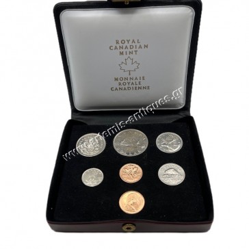 Complete Coin Set Double Penny 1978 Canada