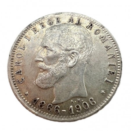 1 Leu 1906 Carol I Romania
