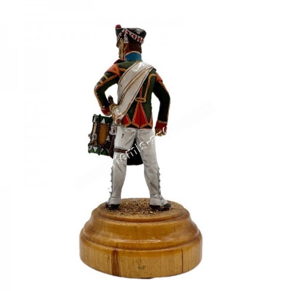 Russian Empire Drummer 1800 Museum Paint Figurine