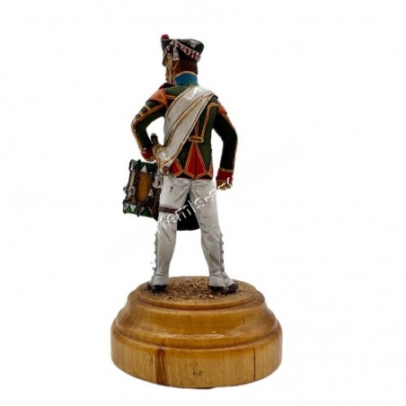 Russian Empire Drummer 1800 Museum Paint Figurine