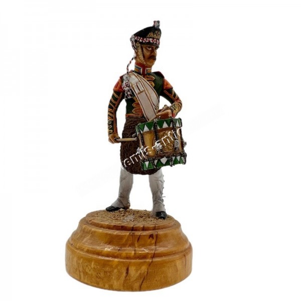 Russian Empire Drummer 1800 Museum Paint Figurine