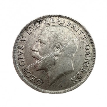 6 Pence 1916 George V Ηνωμένο Βασίλειο