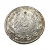 1/2 Mark 1913 A AU Wilhelm II Germany