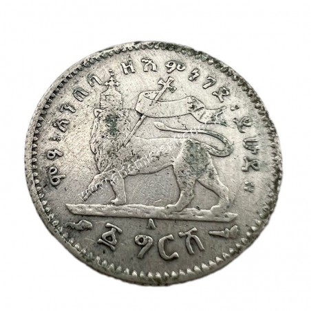 1 Gersh 1889 A Menelik II Ethiopia