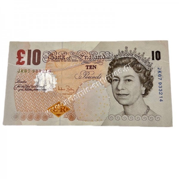 10 Pounds 2004 Elizabeth II P-389c Αγγλία