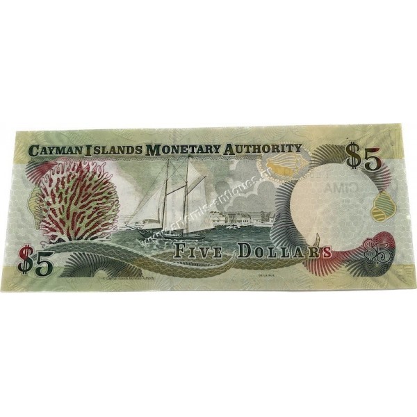 5 Dollars 2006 P-34a UNC Elizabeth II Νησιά Κειμάν