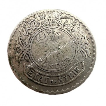10 Piastres/Qirsh 1929 Syria