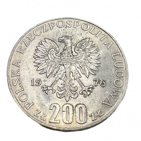 200 Zlotych 1976 UNC Θερινή Ολυμπιάδα Πολωνία